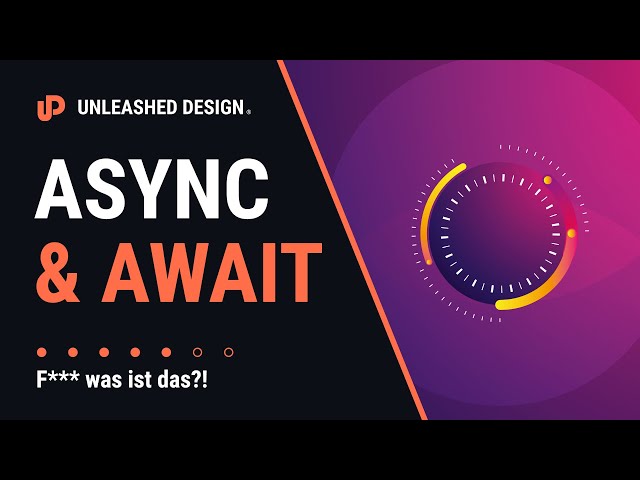 ⌛️ The power of Async & Await in JavaScript! 👍 [TUTORIAL]