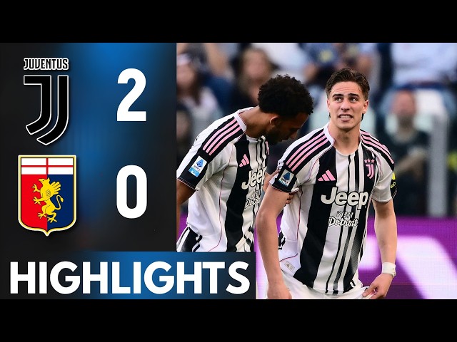 Juventus - Genoa | 2-0 | Highlights | Serie A 2025-26 | juventus genoa