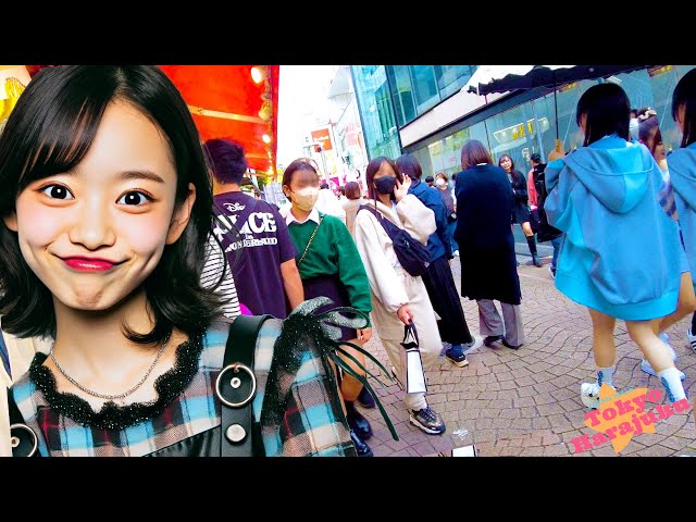 Harajuku Amazing! 🐶Tokyo Digest💖Nonstop 1 hour 4K