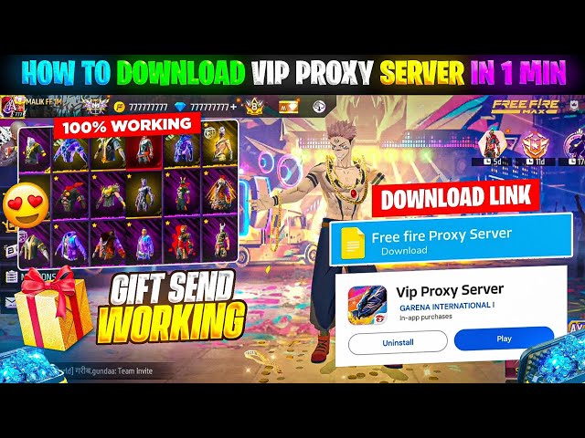 How To Download Proxy Server In Free Fire 💯😱🔥 | Free Fire Proxy Server | Proxy Server Free Fire