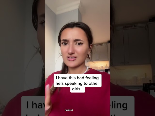 I thought my boyfriend was cheating on me😩😨