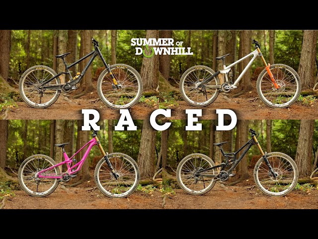 Which DH Bike is Fastest? Specialized vs. Frameworks vs. Santa Cruz vs. Orbea
