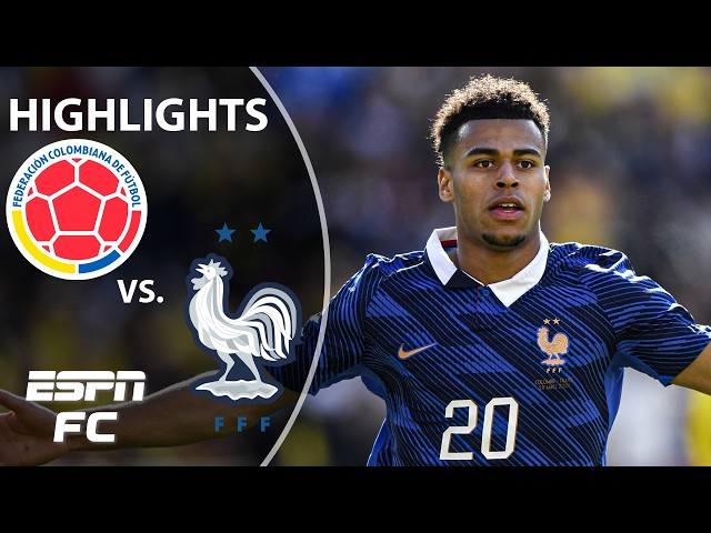 Colombia vs. France | Full Game Highlights | ESPN FC