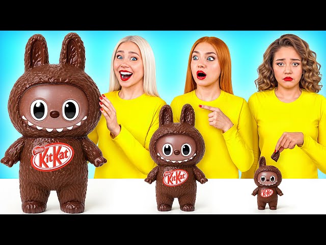 Big, Medium and Small Plate Challenge | Crazy Kitchen Situations by Multi DO Challenge