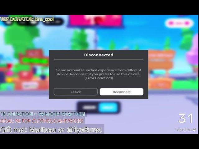 Trying to reach 5K Robux in PLS DONATE Day 3