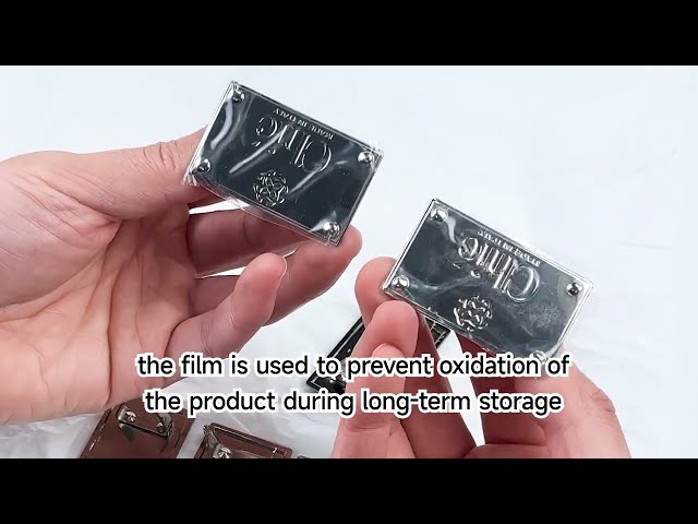 how to pack the metal label to protect products from damage