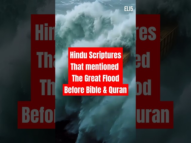 The SHOCKING Truth About Noah's Ark and Hinduism You Never Knew #facts #mythology #shorts #ytshorts