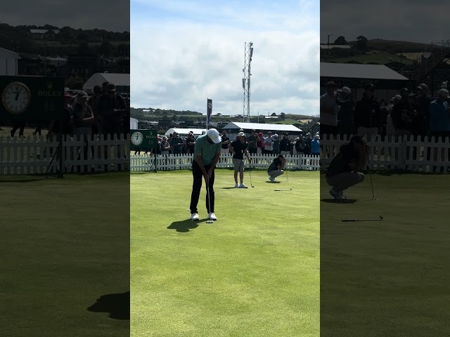The FULL Putting Routine of World Number 1, Scottie Scheffler! #theopen #golf #taylormade