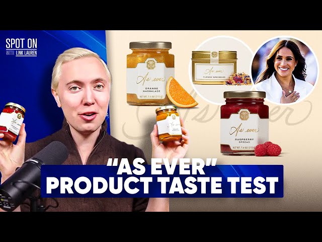 Link Taste Tests Meghan Markle's "Diabolical" As Ever Products And It's Worse Than You Think!