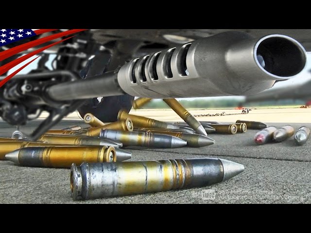Ammo Loading into Powerful Gatling Gun & Chain Gun of A-10, F-15, F-16, F/A-18, AH-64, AH-1Z