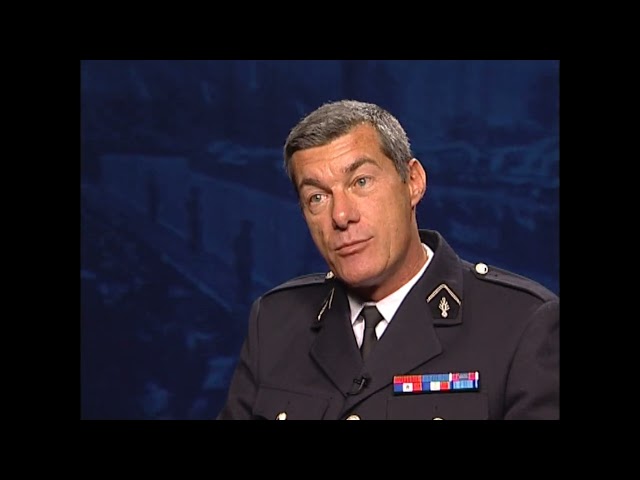 La gendarmerie et la caravane publicitaire du Tour de France (2005)