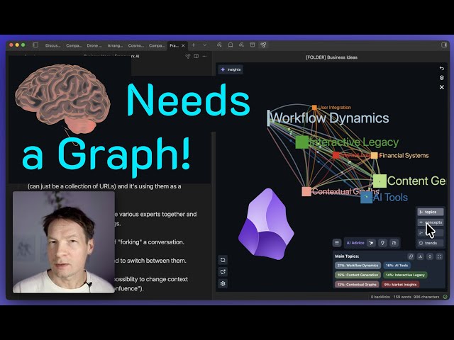 Why Your Second Brain Isn’t Producing Insights — The Knowledge Graph Fix!