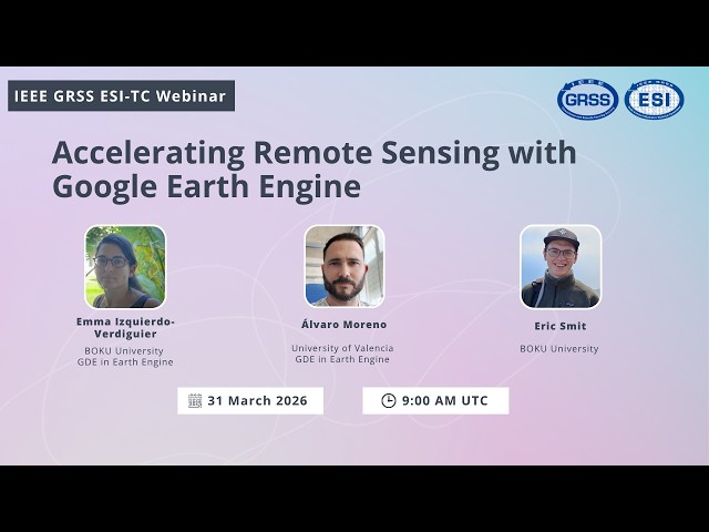 Accelerating Remote Sensing with Google Earth Engine