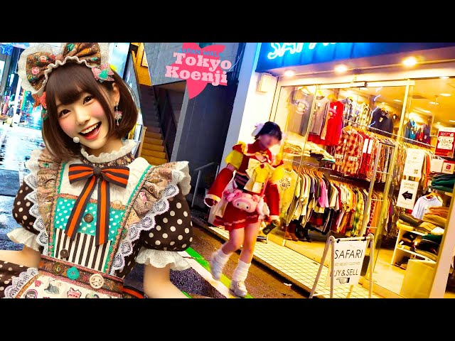 Tokyo Koenji🐶Fashion Street♪💖4K non-stop 1 hour