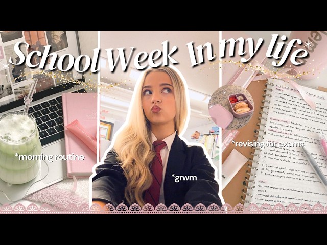 HIGH SCHOOL WEEK IN MY LIFE VLOG📚 gcse | productive | school routine