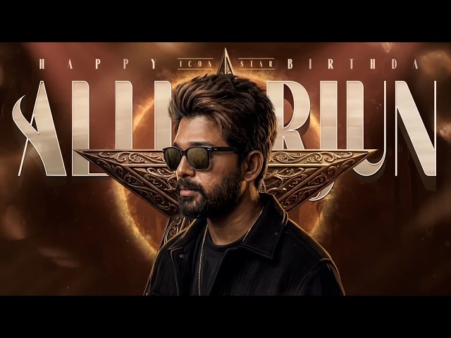 AA22×A6 Movie Iconic Star Allu Arjun Birthday Teaser | Happy Birthday Allu Arjun | Sneha Reddy | MTB