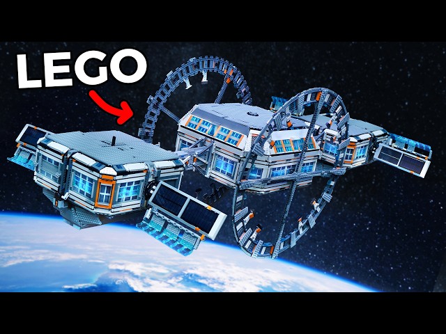 I Built a LEGO Space Station!