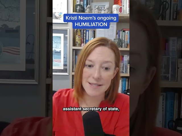 Kristi Noem's ongoing HUMILIATION