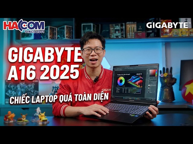 Siêu Phẩm Đầu Năm: Test Game Trên Gigabyte A16 Với RTX 5050 Cực Khủng!