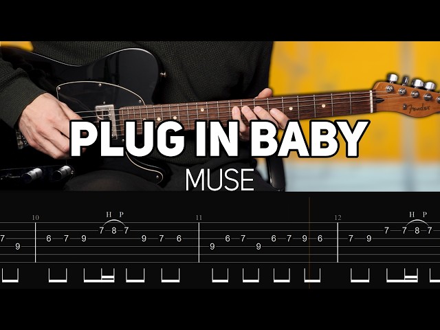 Muse - Plug In Baby (Guitar lesson with TAB)
