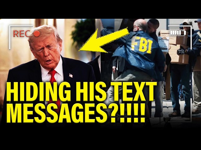 Trump’s DARK PAST SURFACES as DOJ HIDES his TEXT MESSAGES!!!!