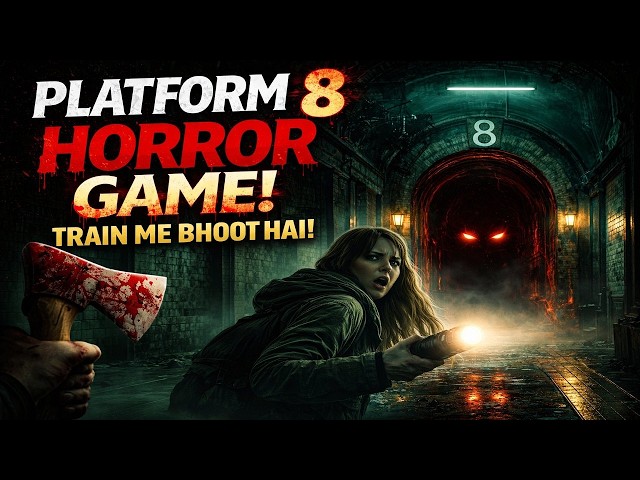 Platform 8 Horror Game🔴| Can I Escape This Endless Loop? 😱#platform8 #horror #shortslive #horrorgame
