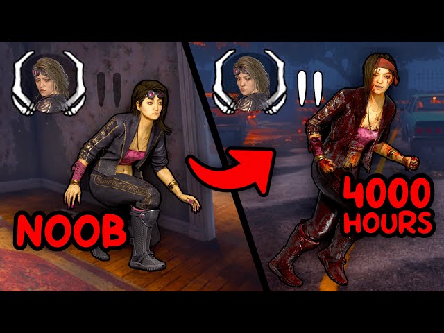 Pretending to be a BABY SURVIVOR until DEATH HOOK in DBD...