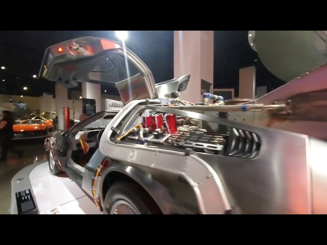Delorean Time Machine VR180!