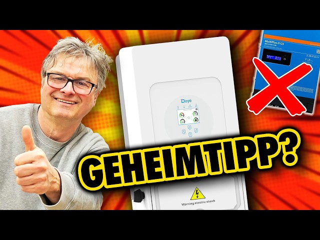 👉 Deye SUN 5K: The better Multiplus 2?! 120A, 2 MPPT & Touchscreen⚡