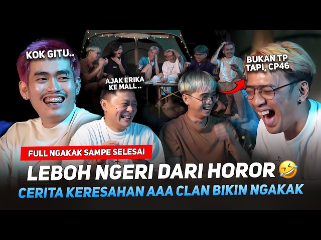ALOY GELENG KEPALA 🤣 CERITA KERESAHAN AAA CLAN BIKIN NGAKAK 🤣 LEBIH NGERI DARI HOROR #MARAPTHON3