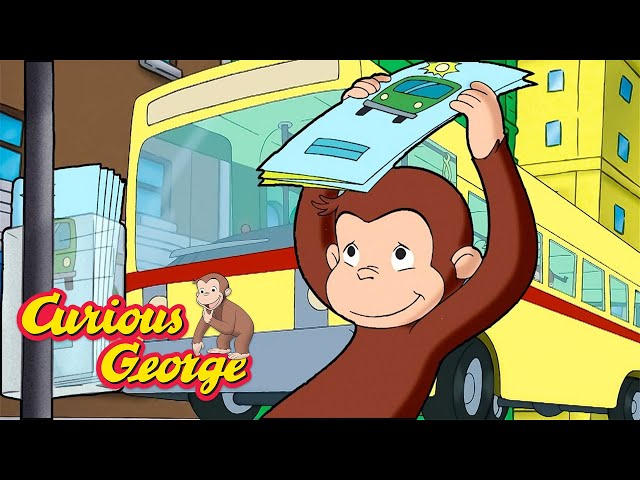 Quick! After That Bus! 🐵 Curious George 🐵 Kids Cartoon 🐵 Kids Movies