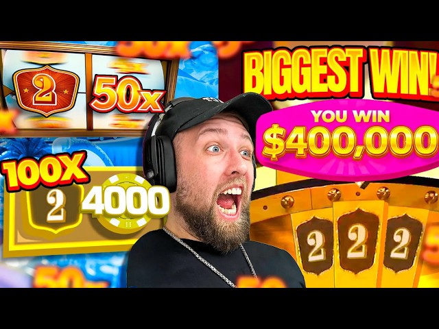 $400,000 WIN ON CRAZY TIME… MY BIGGEST CASHOUT EVER
