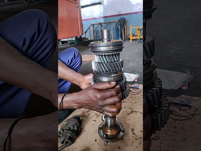Gearbox main shaft #engine #mechanic #mechanical #shorts