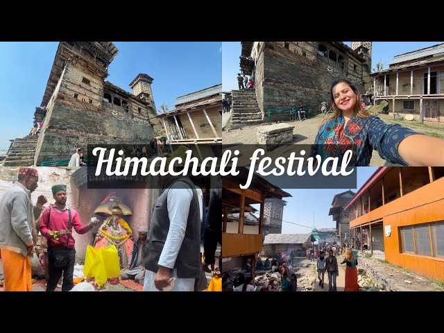 Himachal festival - 2022- Jibhi- Shringa Rishi temple