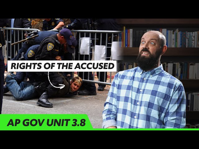 Due Process and the RIGHTS of the ACCUSED [AP Gov Review, Unit 3 Topic 8 (3.8)]