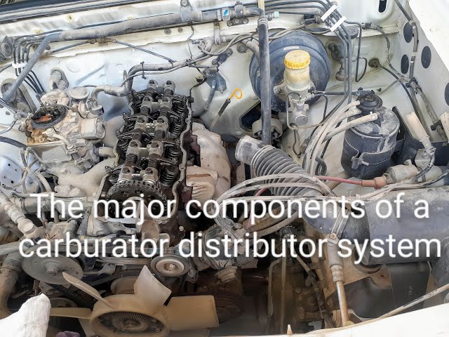 The caburator ,distributor toyota Hilux system.