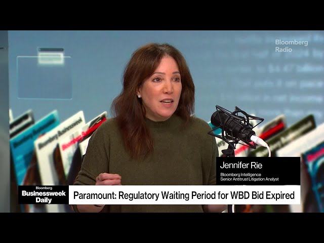 Paramount Says Regulatory Waiting Period for Warner Bid Ends