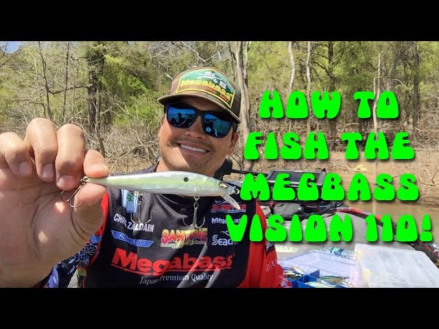 How to fish the Megabass Vision 110 jerkbait