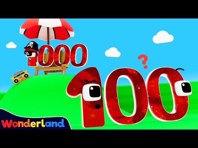 Wonderland: Hide and Seek | 100's Number Quest | 500 - 1,000 | Learn To Count