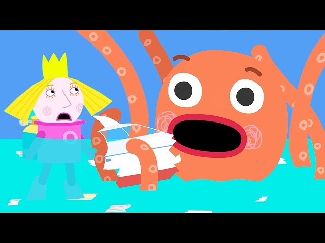 Ben and Holly’s Little Kingdom | Octopus Attack | 1Hour | HD Cartoons for Kids HD | New Peppa Pig