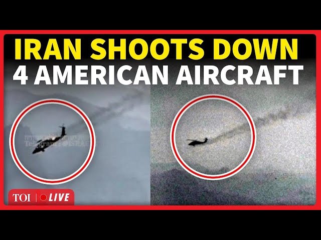 Iran 'SHOOTS DOWN' 4 American Aircraft Including F-35, Black Hawk In Just 6 Hours | WATCH