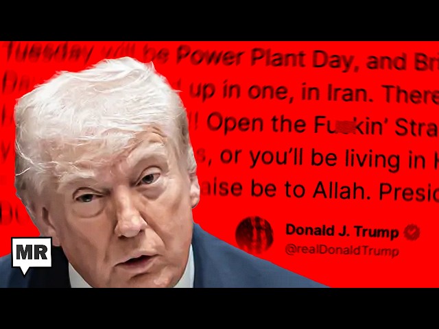 Trump Brags About War Crimes Plans For Iran