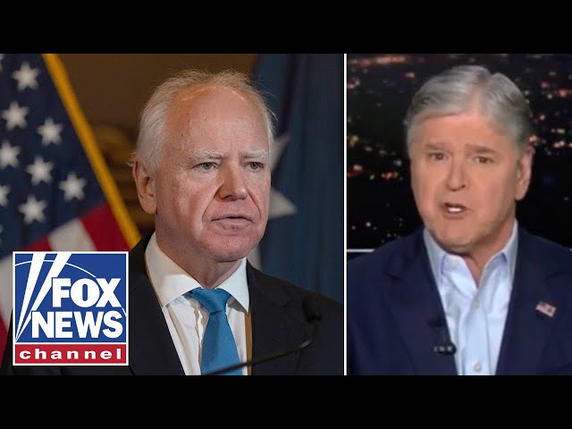 Hannity: Walz INFLAMES ICE tensions, accuses agents of racism