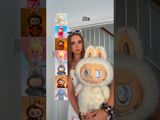 Which LABUBU are YOU Challenge!!🫢☁️🌈👑⁉️ #Shorts