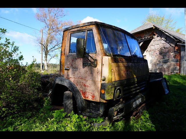 Attempting to start 1989 Kamaz after 19 years (will it start?)