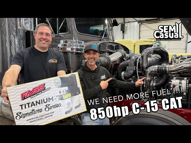 Big Horsepower needs BIG fuel - FASS 290 pump