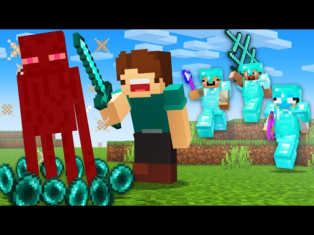 Minecraft Manhunt, but Everything is 10x...
