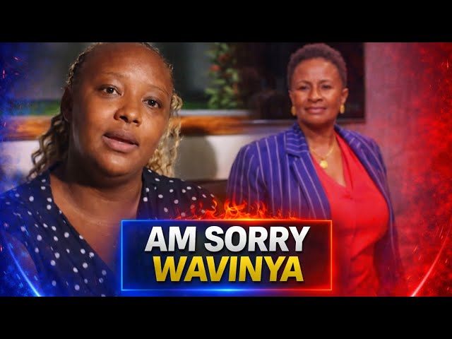 SHOCKING! Sammy Kioko's Sister APOLOGISES To Wavinya Ndeti On Camera After Handshake