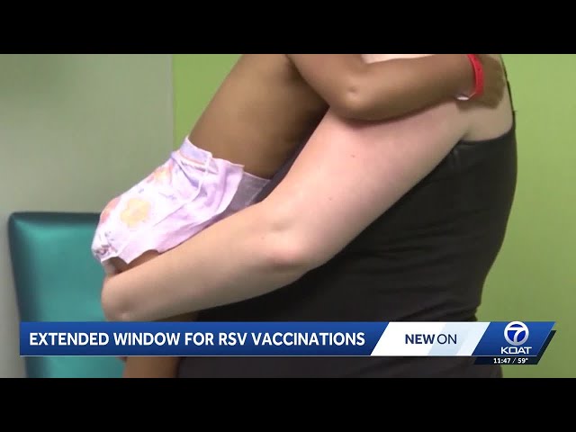 RSV vaccine availability extended through April on most states