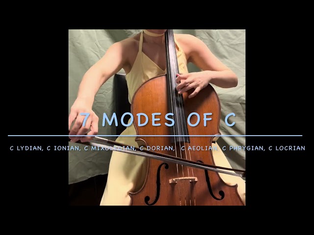 7 modes starting with C.